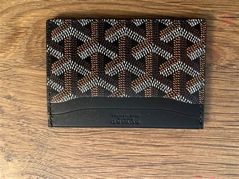 goyard card case prices|goyard card case price.